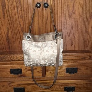 Coach Signature Collection Ashley Hippie Bag with Wristlet